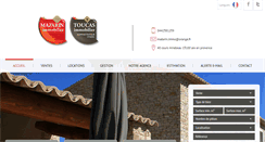 Desktop Screenshot of mazarin-immobilier.com